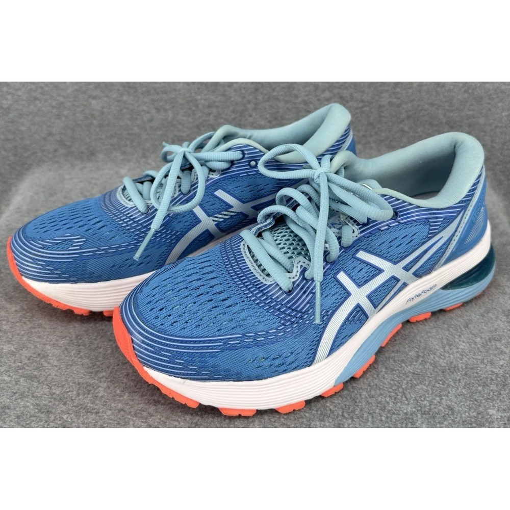 ASICS Gel-Nimbus 21 Blue/Teal/Orange Women's Running Shoes